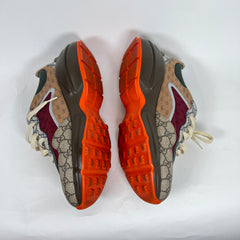 Gucci Burgundy GG Rhyton Sneaker Size GG 10.5