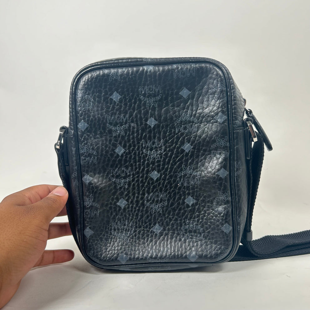 MCM Black Small Cross-Body Bag