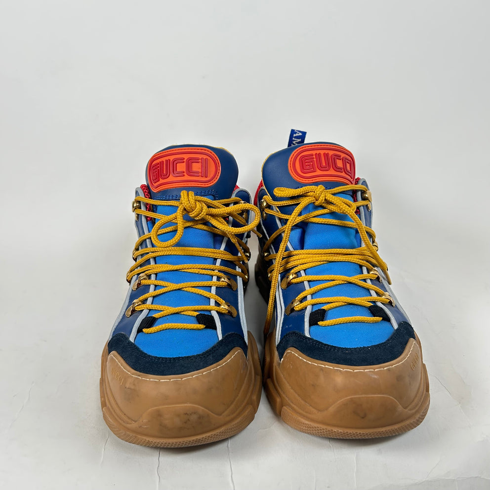 Gucci Blue/Red Flashtrek Sneaker Size GG 8.5