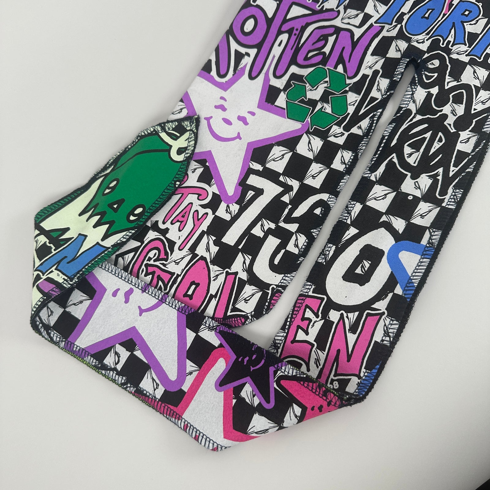 Matty Boy x Asspizza 99 Eyes NYC Pop-Up Graphic Durag