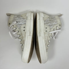 Dior White Monogram B23 Sneakers Size 11