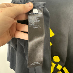 Balenciaga Black 'Tape' T-Shirt Size L