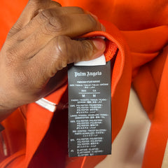 Palm Angels Orange Track Jacket Size M