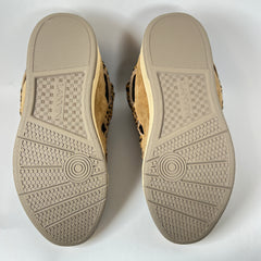 Lanvin x A Ma Maniere Cheetah Curb Sneaker Size 46
