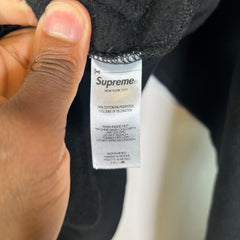 Supreme SS24 Embroidered Tag Logo Hoodie