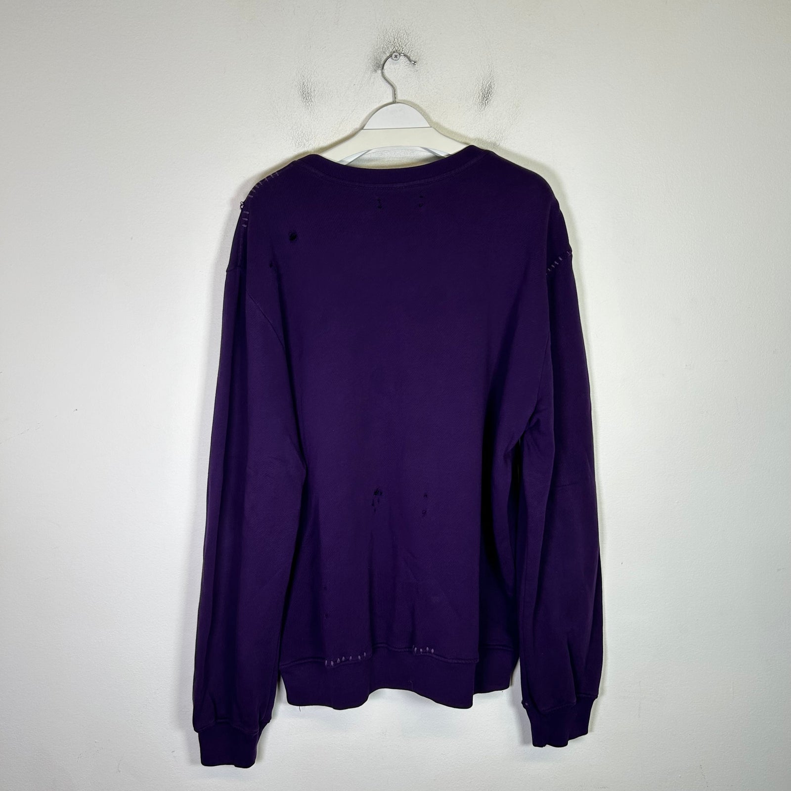 Amiri FW18 Poison Distressed Crewneck