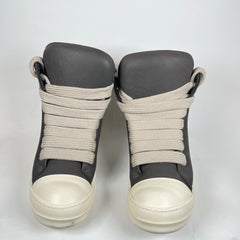 Rick Owens Dark Dust Jumbo Lace Padded High Ramones Size 45
