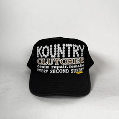Kapital Black Pearl Clutcher Trucker