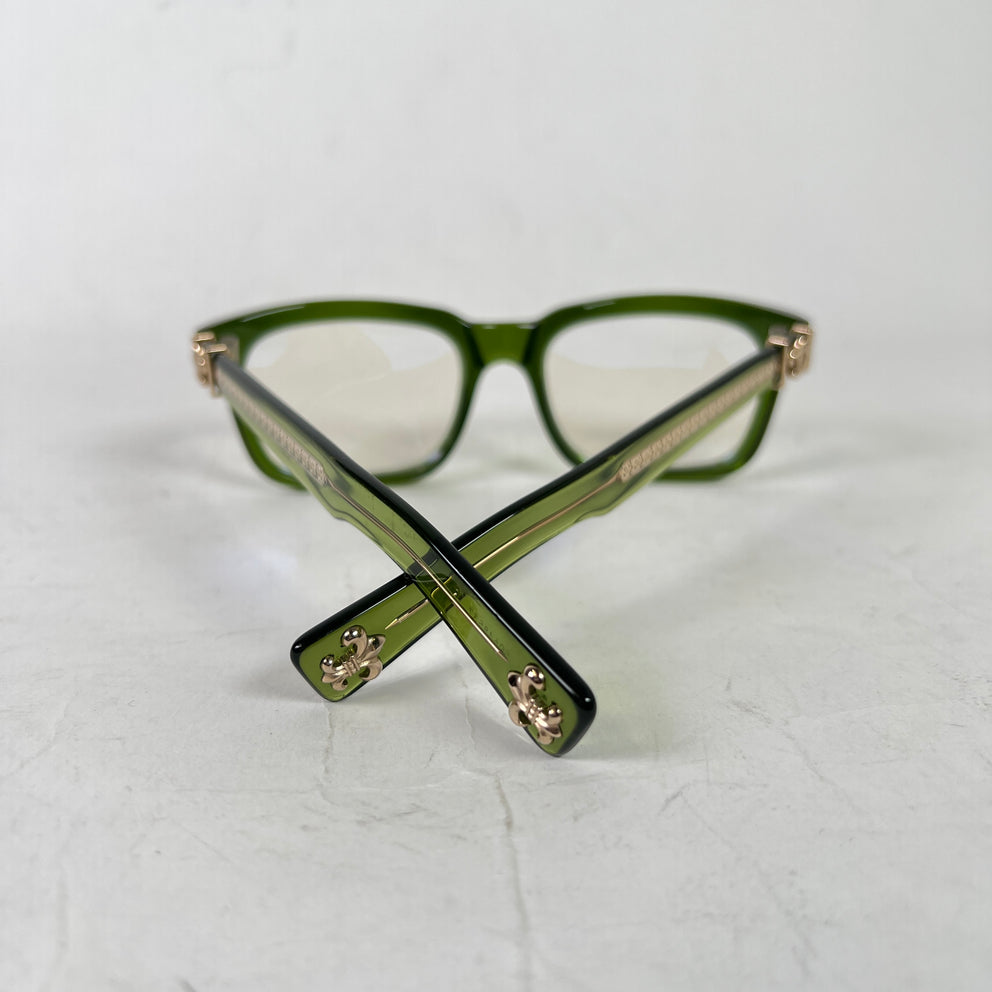 Chrome Hearts Green 'See You In Tea' Glasses