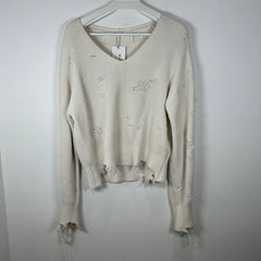 Helmut Lang Distressed Knit Sweater Size M