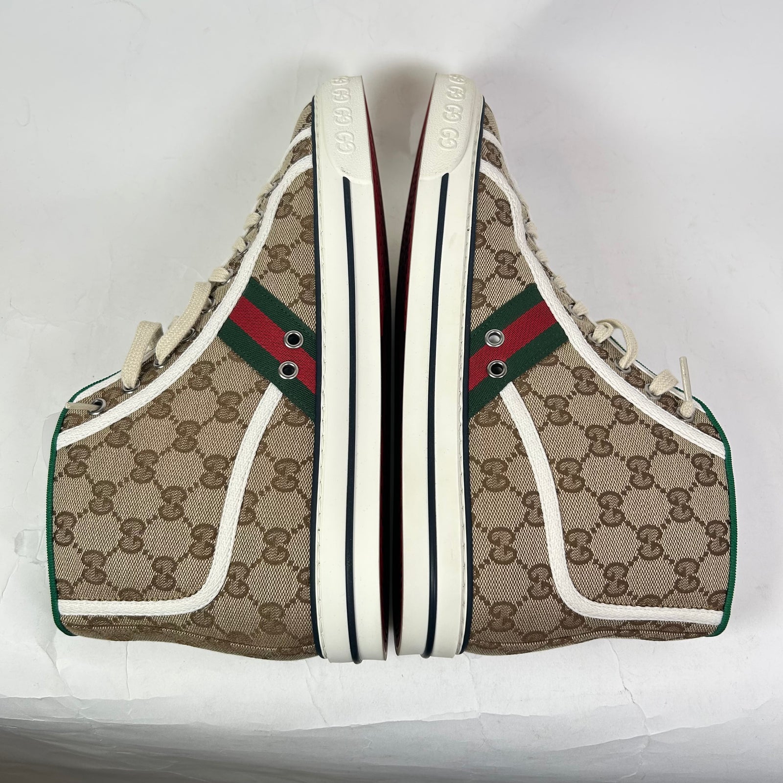 Gucci Tennis 1977 Canvas High-Top Sneakers