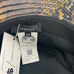 Versace Patten Snakeskin Bucket Hat