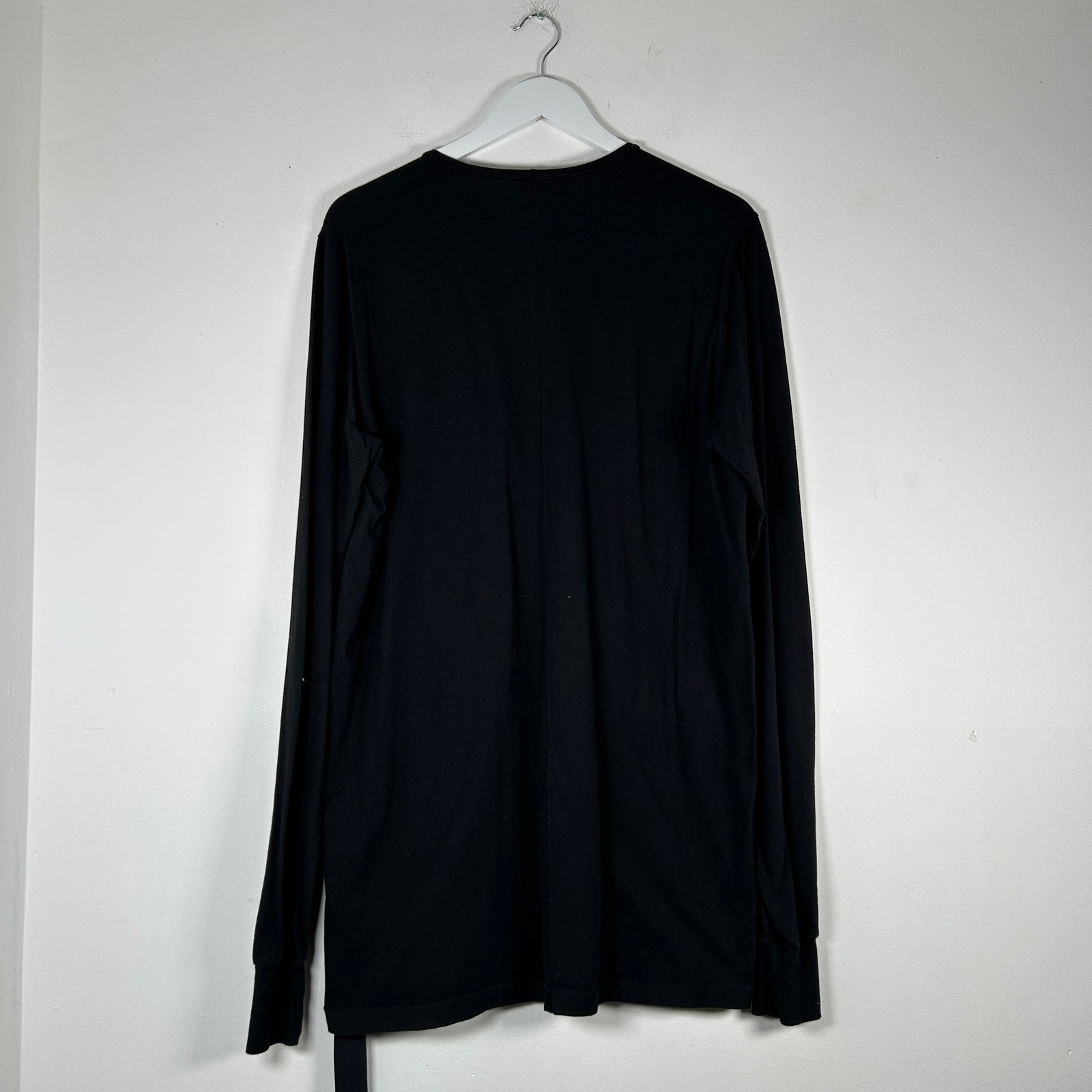 Rick Owens Drkshdw Black Level Long-Sleeve Shirt Size L