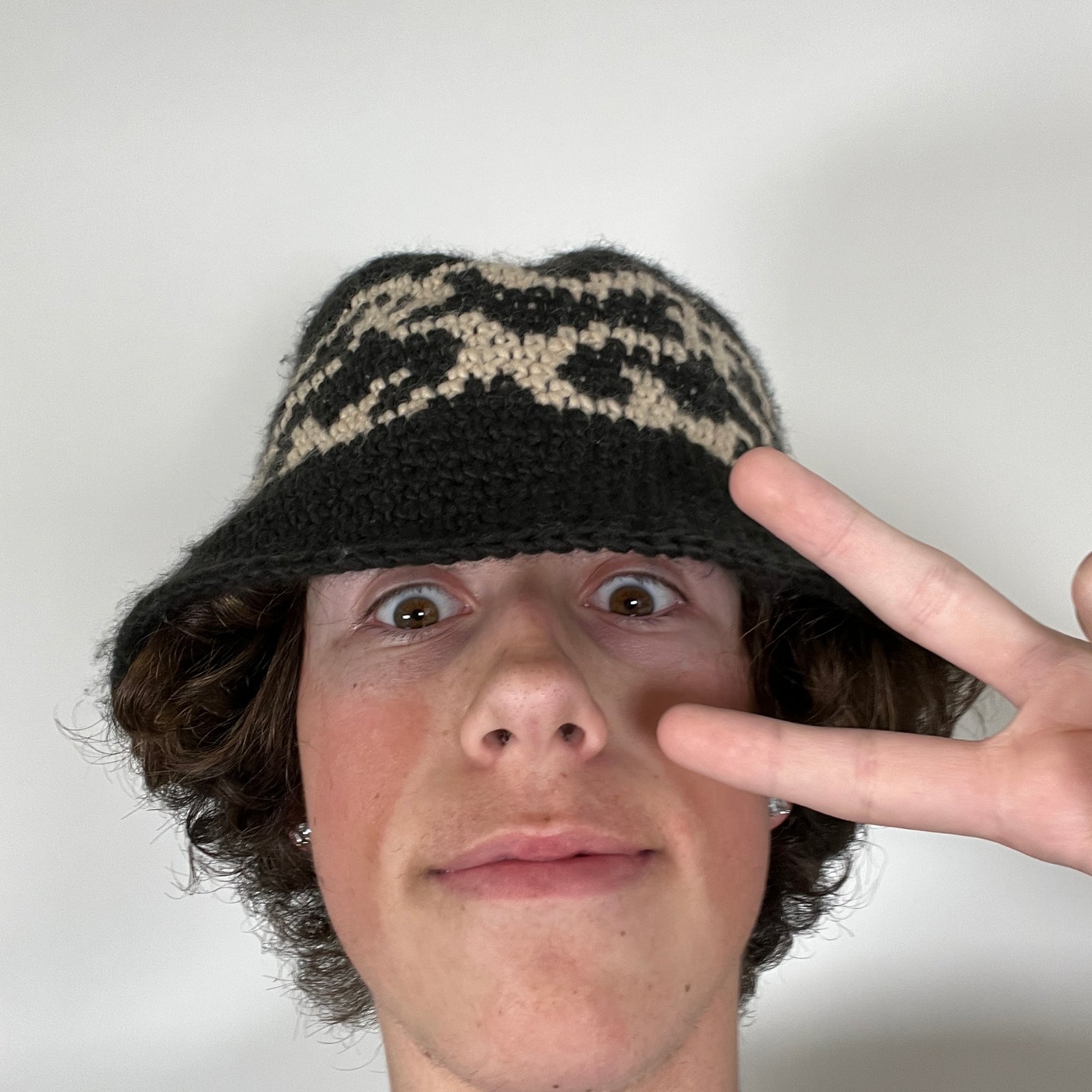 Stussy Brown Croquet Beanie