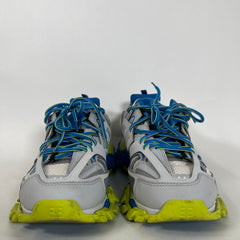 Balenciaga Grey/Blue Track Sneakers Size 44