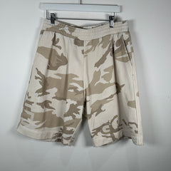 Givenchy Desert Camo Logo Shorts Size L