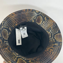 Versace Patten Snakeskin Bucket Hat
