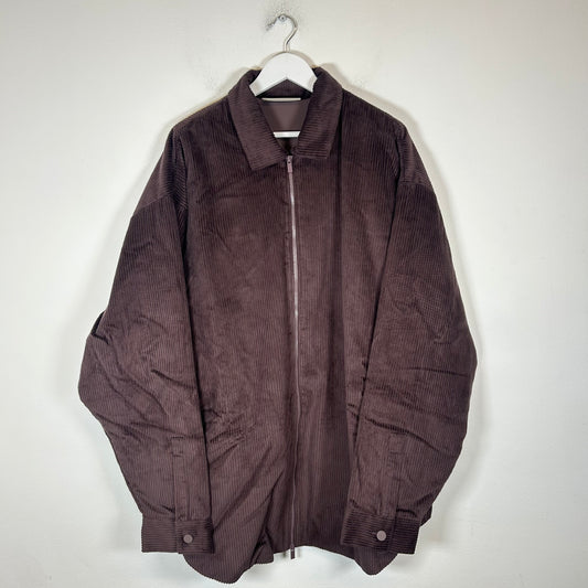 Fear of God Essentials Plum Corduroy Jacket Size M