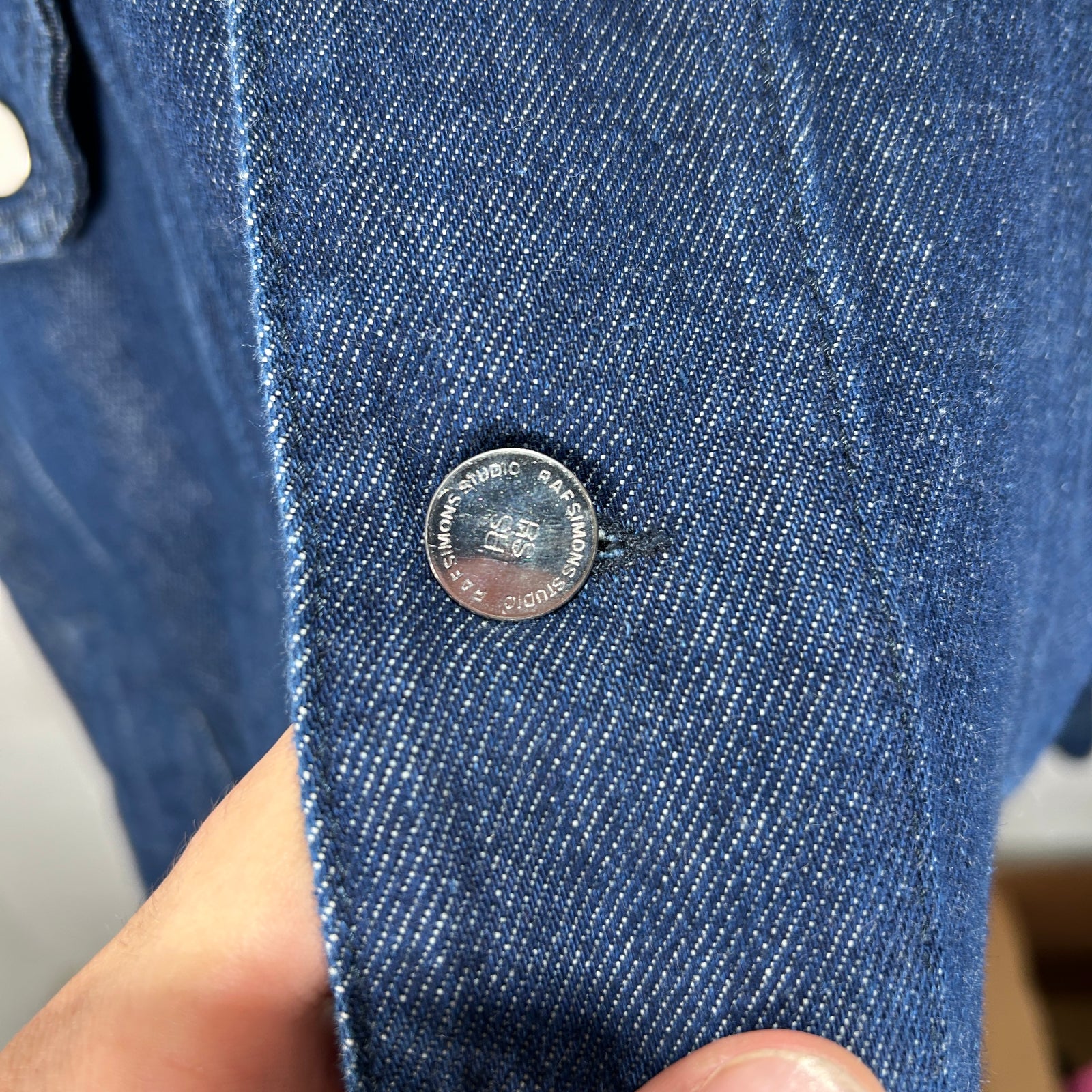 Raf Simons Oversized Punkette Denim Jacket Size S