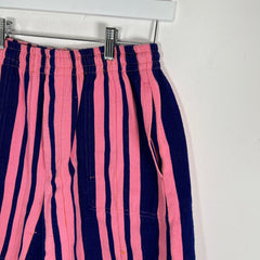 Bode Pink/Blue Striped Shorts Size S/M
