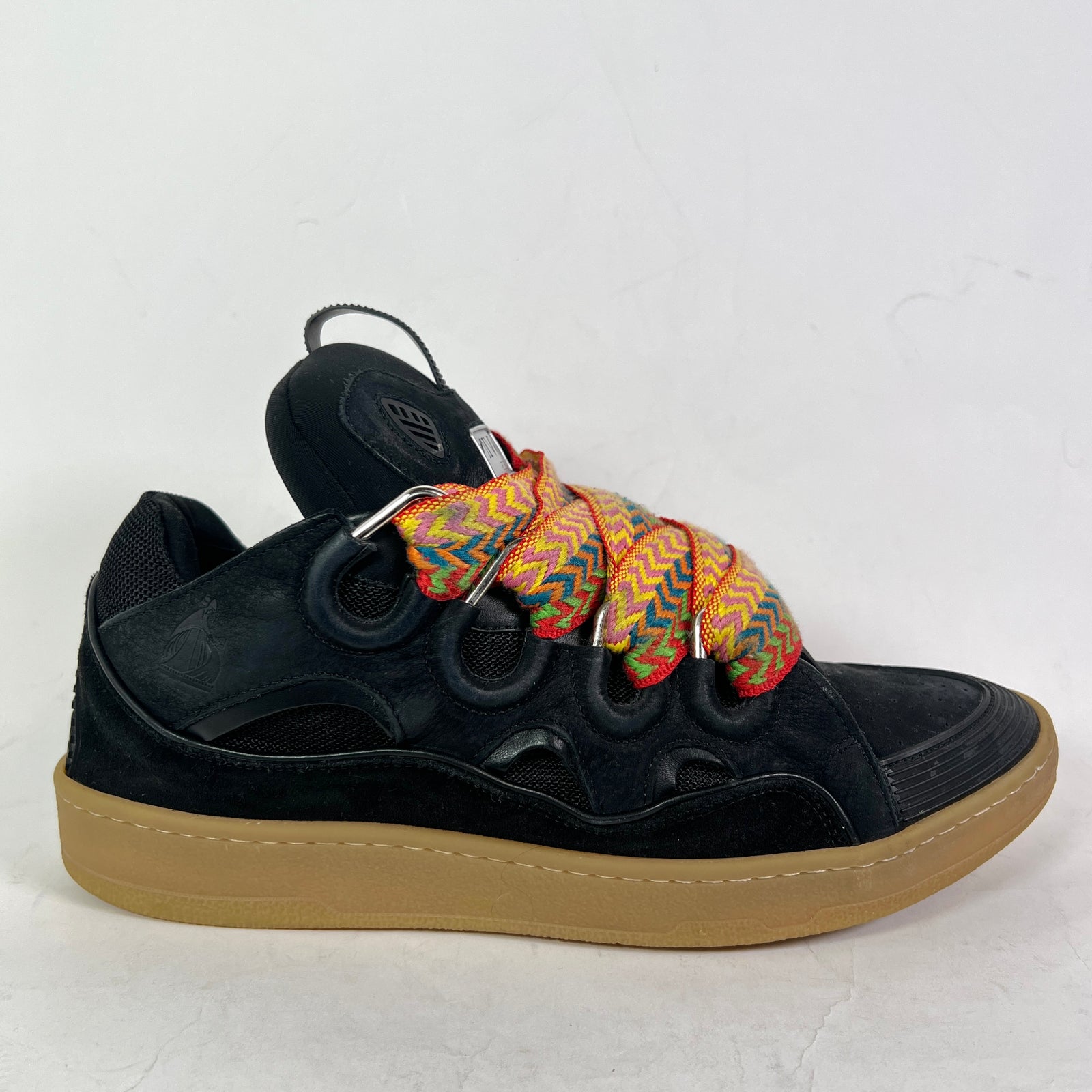 Lanvin Black Curb Sneaker Size 45