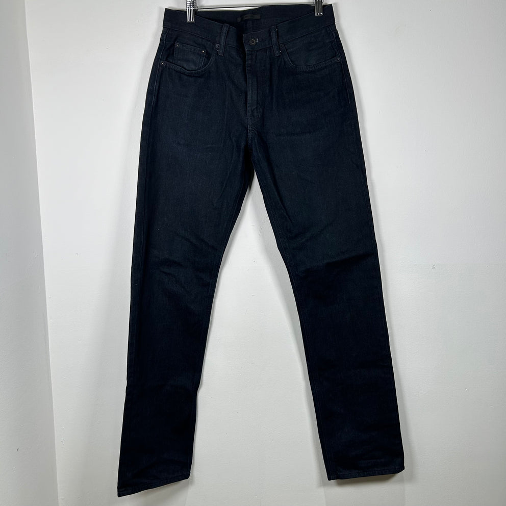 Helmut Lang X Uniqlo Navy Blue Jeans Size 30