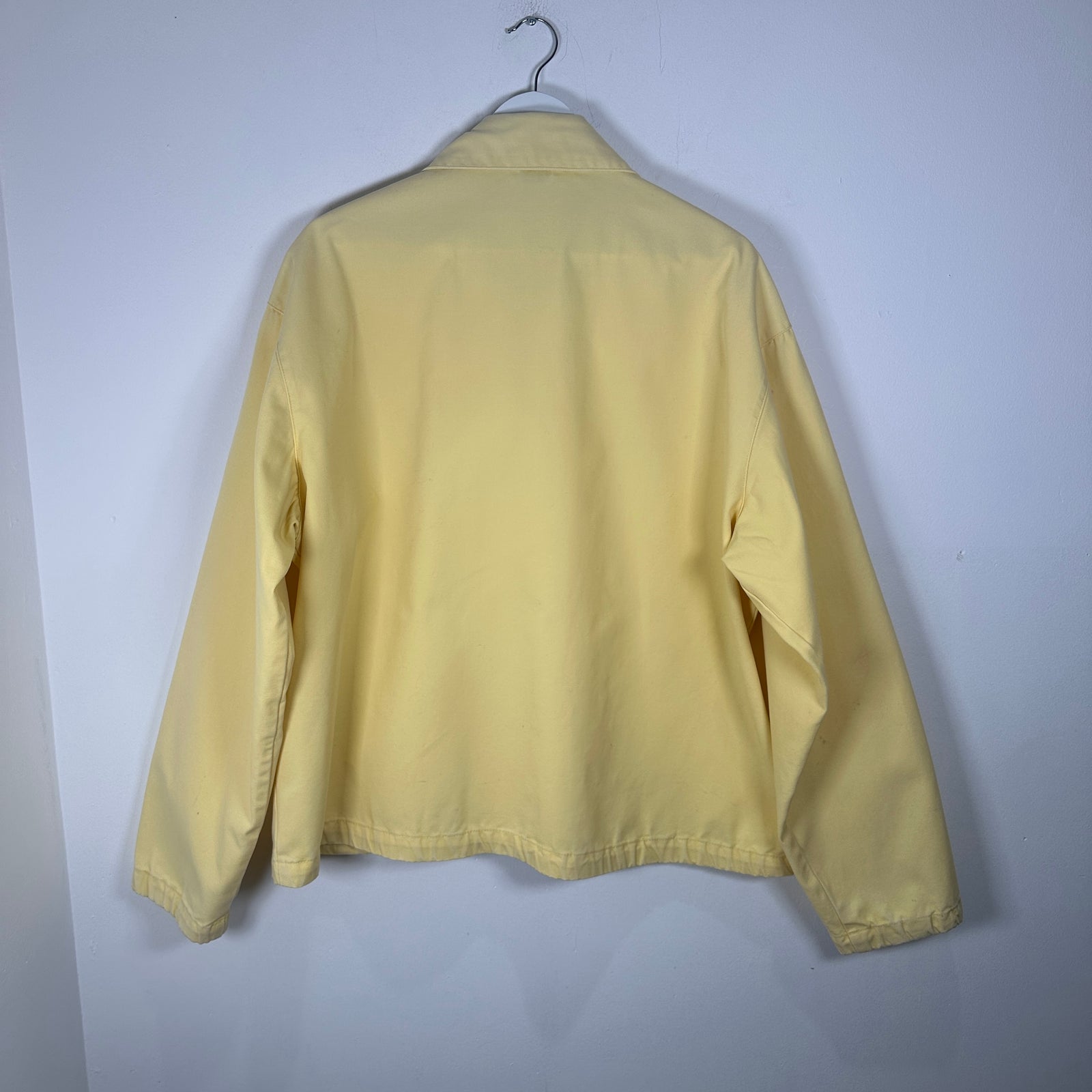 Saint Laurent Vintage Yellow Polo Jacket Size L