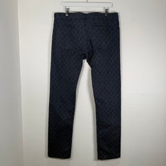 Louis Vuitton Blue Monogram Jeans Size 36