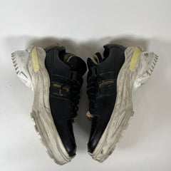 Maison Margiela Black/Gold Retro Fit Sneaker Size 43