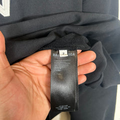Balenciaga Black Paris Cities Hoodie Size 2