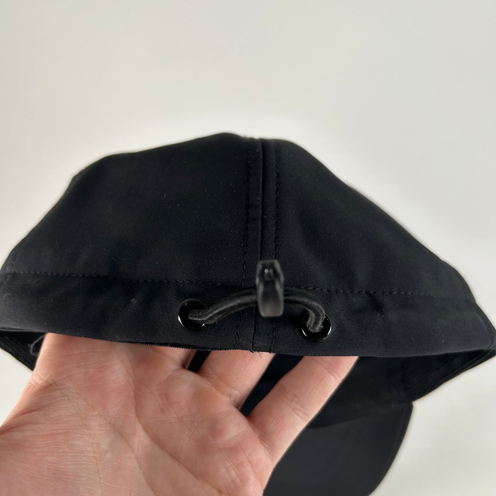 Stone Island Black Logo Hat