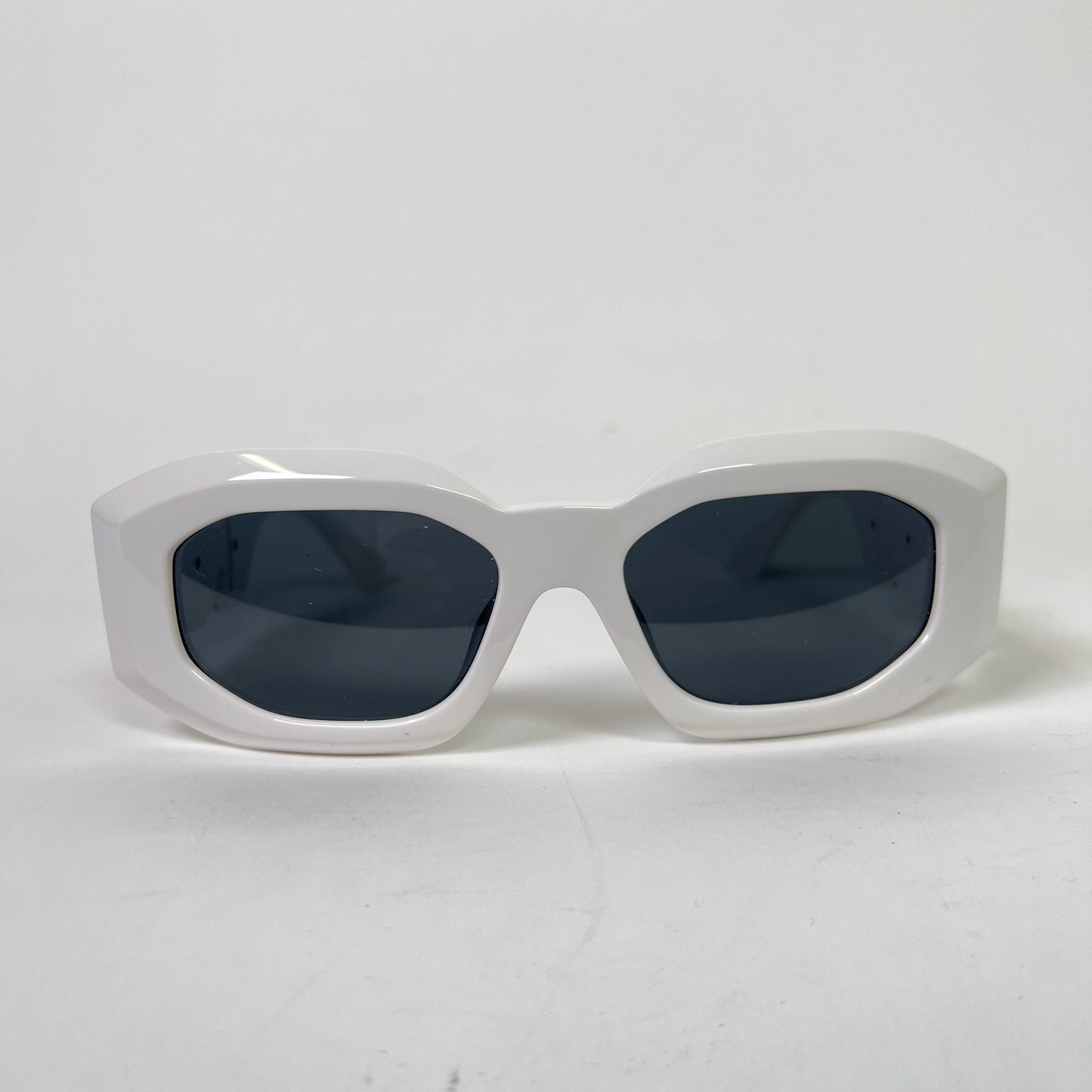 Versace White Medusa Biggie Sunglasses