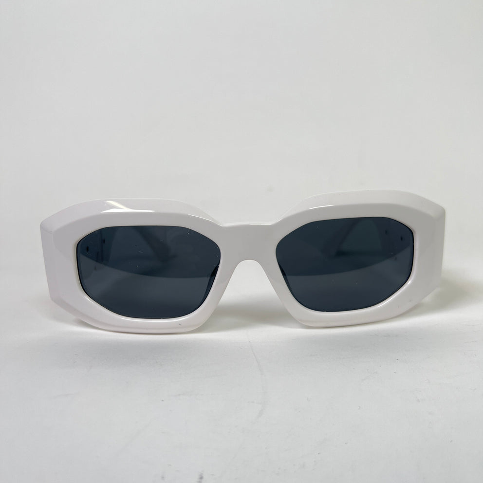 Versace White Medusa Biggie Sunglasses