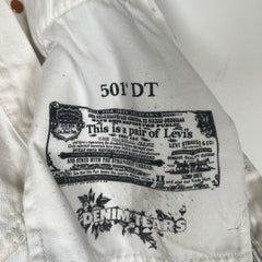 Denim Tears White Wreath Jeans Size 36