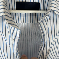 Juun.J Striped Button Up Shirt Size M