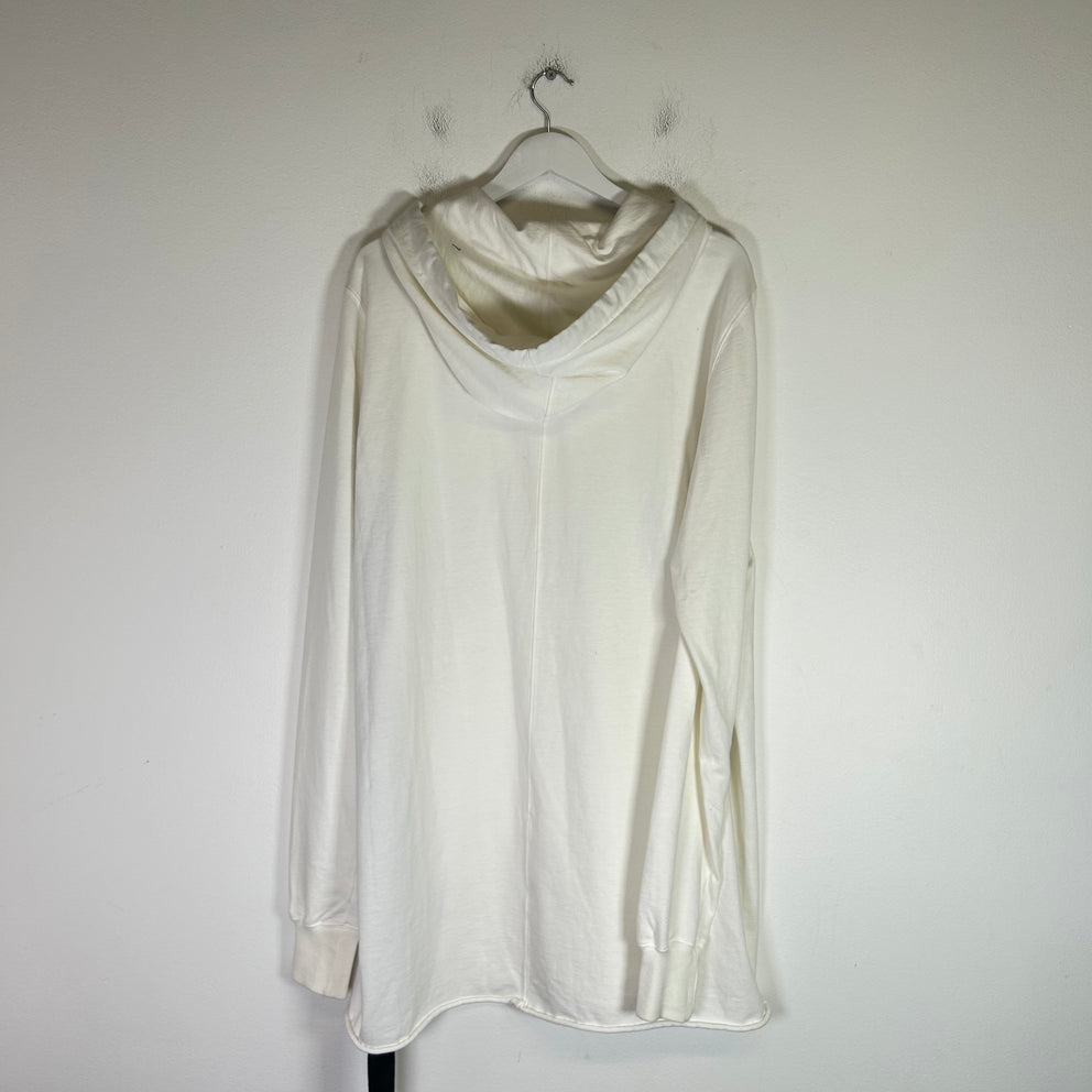 Rick Owens Eyelet Detail Oversized Hoodie