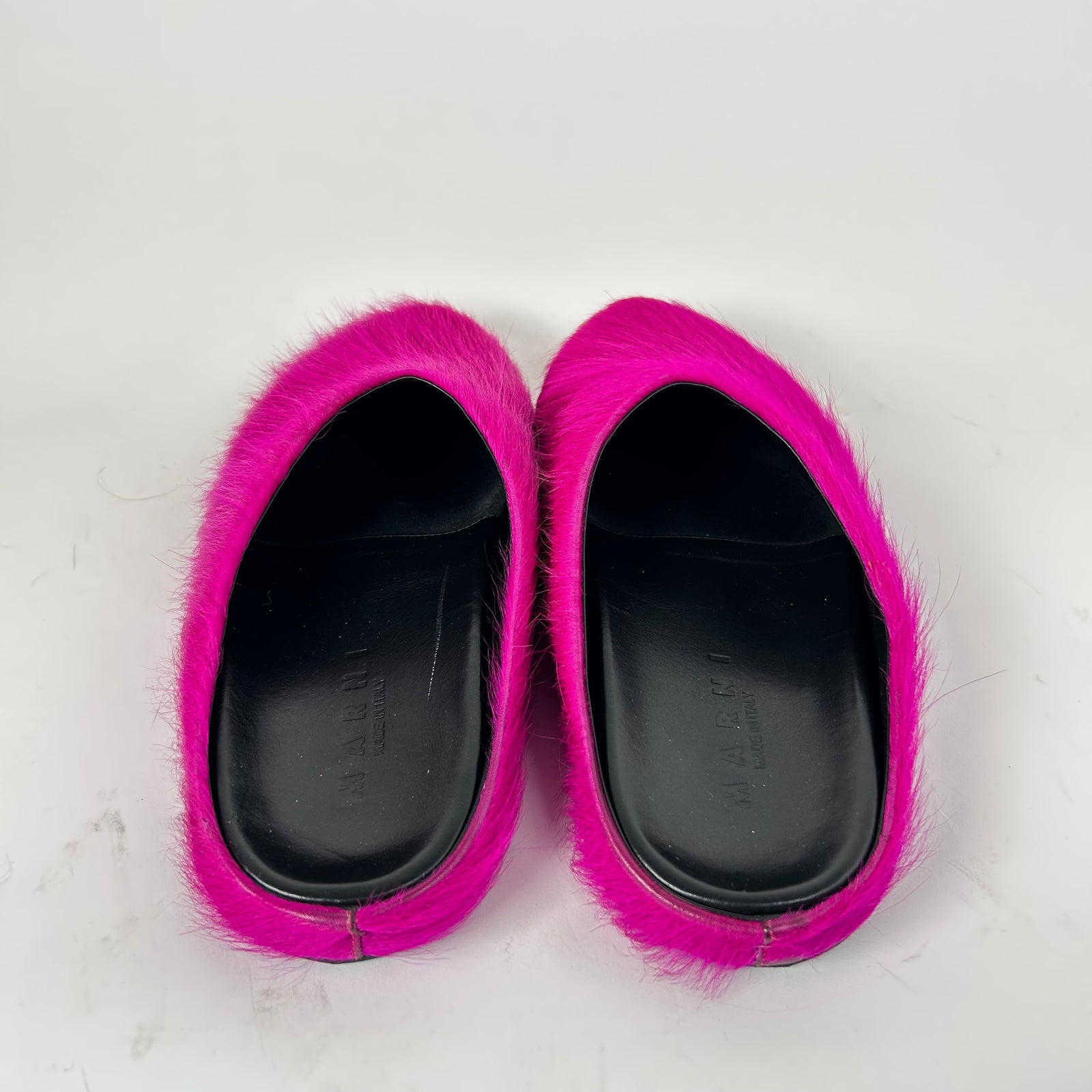 Marni Pink Fussbet Mules Size 43