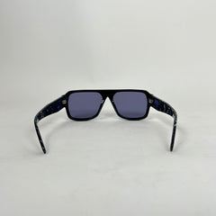 Prada Black Marble Square Sunglasses