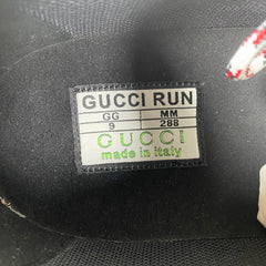 Gucci Black/Red Interlocking G Runner Size GG 9