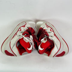 Lanvin Red/White Curb Sneaker Size 44