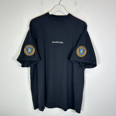Balenciaga Uniform Patch Logo T-Shirt