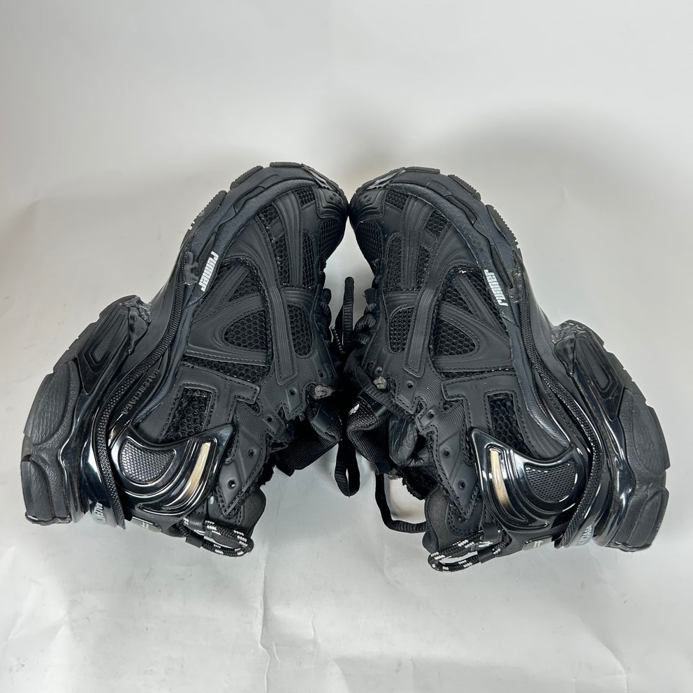 Balenciaga Triple Black Matte Runners Size 44