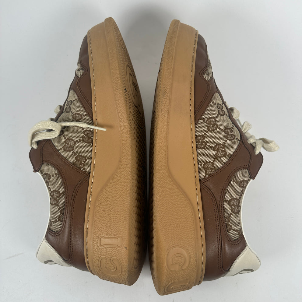 Gucci Brown GG Chunky Sneaker Size 9.5
