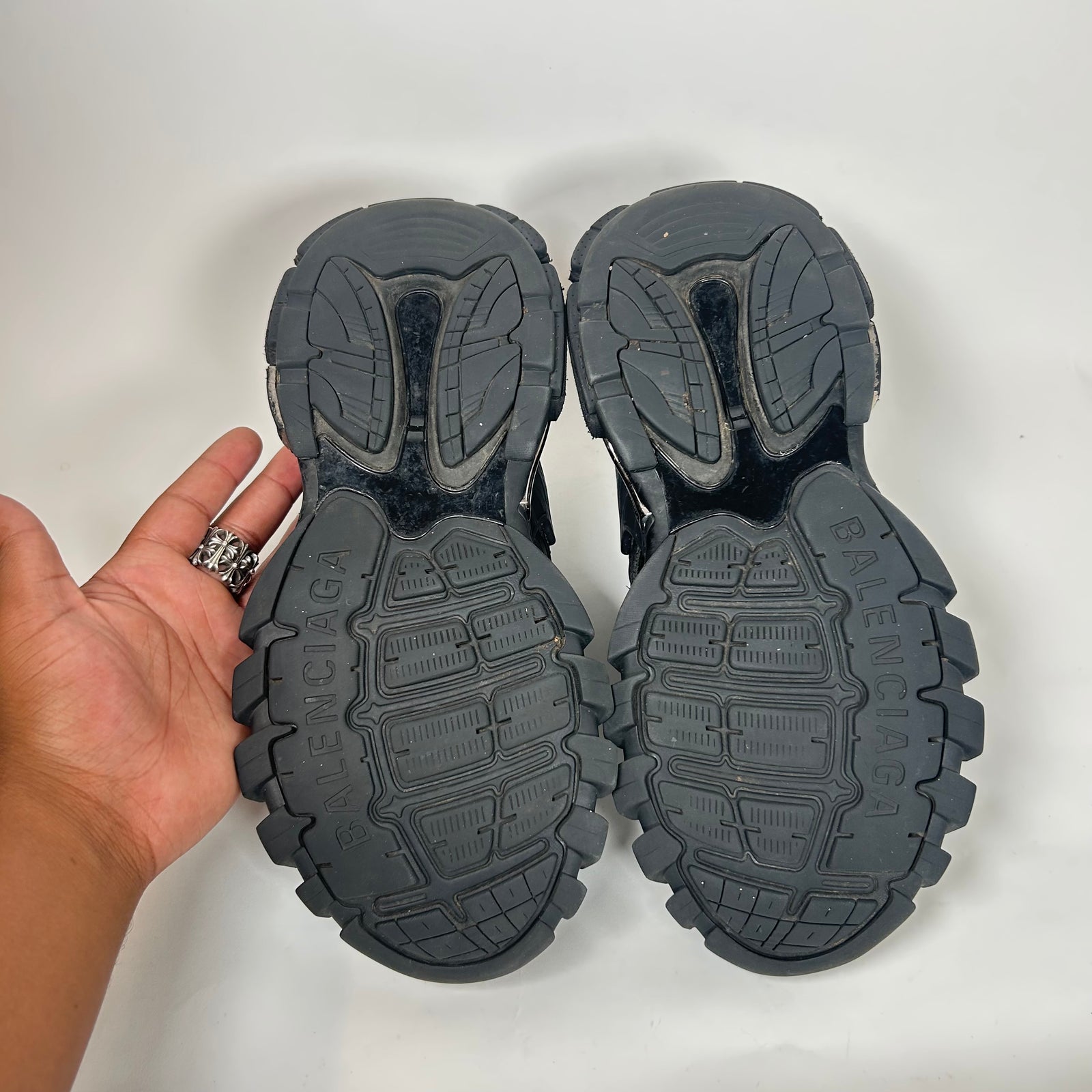 Balenciaga Triple Black Track 2 Sneaker Size 42