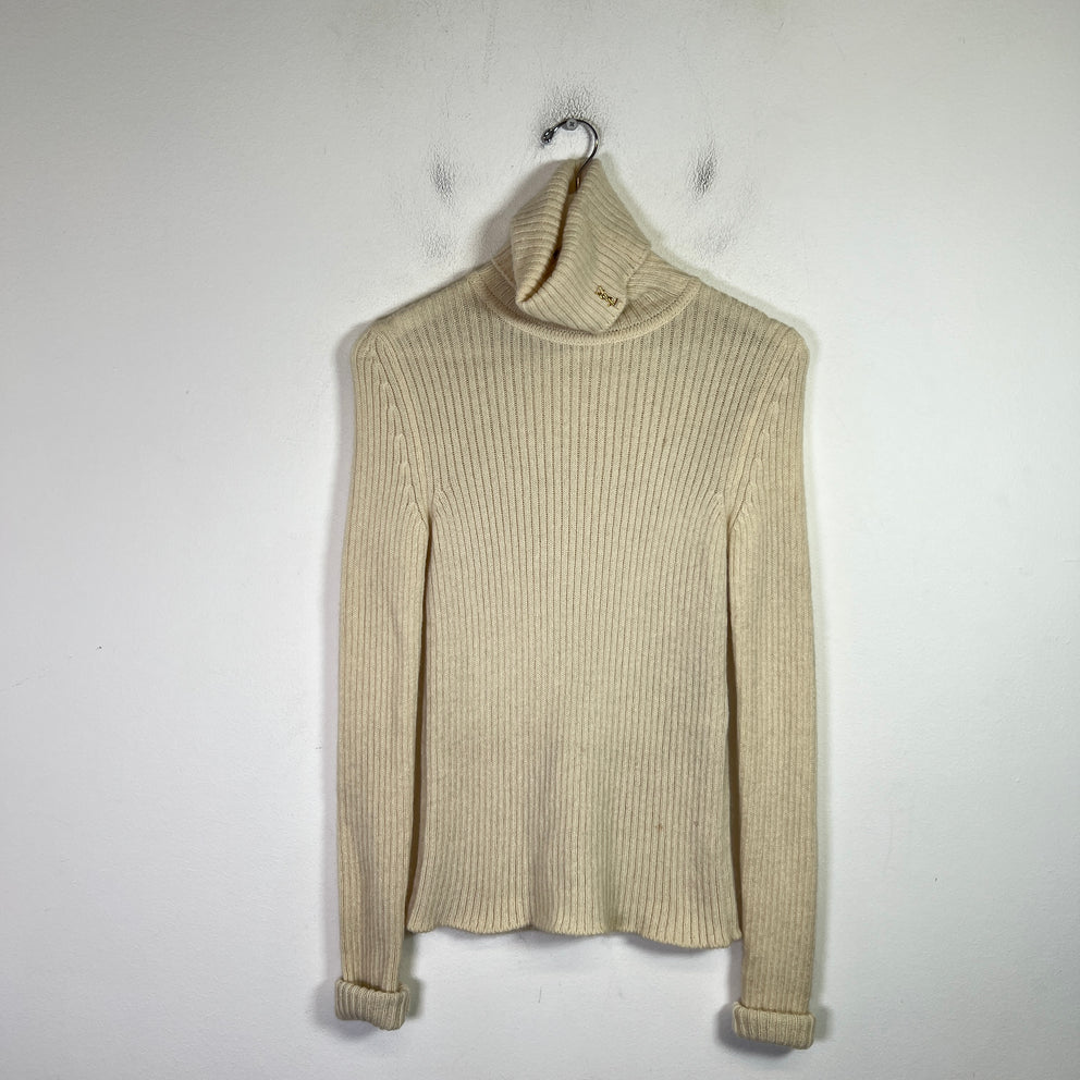 Saint Laurent Cassandre Wool-Blend Turtleneck Sweater