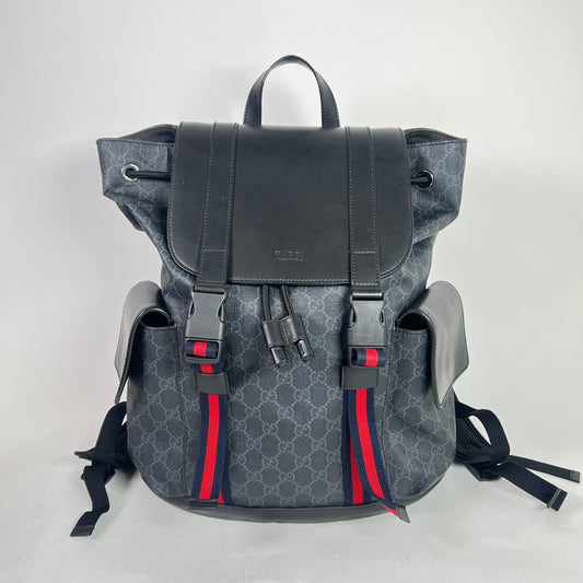 Gucci GG Supreme Monogram Soft Backpack