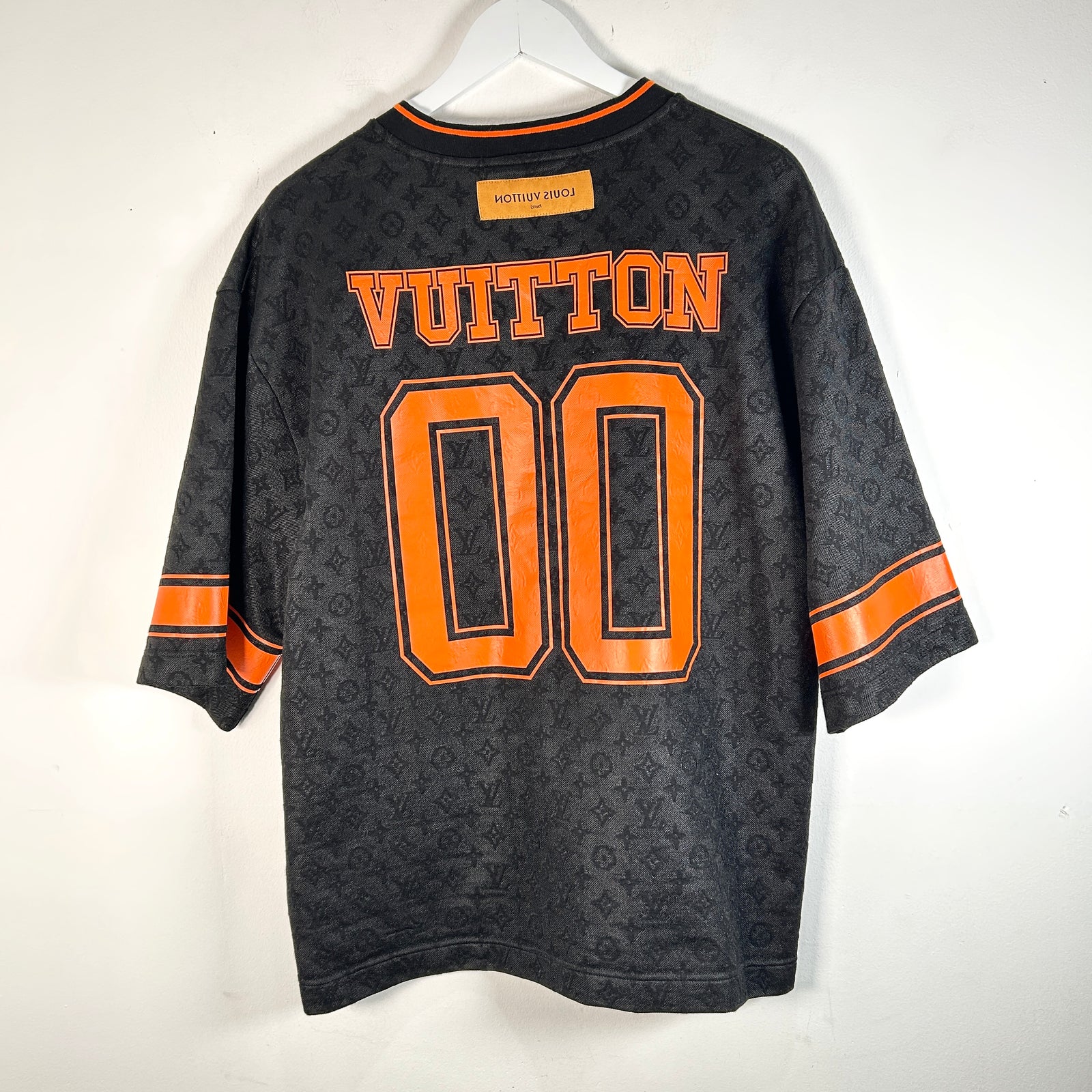 Louis Vuitton Monogram Sporty V-Neck Jersey Size M