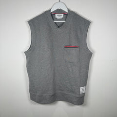 Thom Browne Grey Sweater Vest Size 4