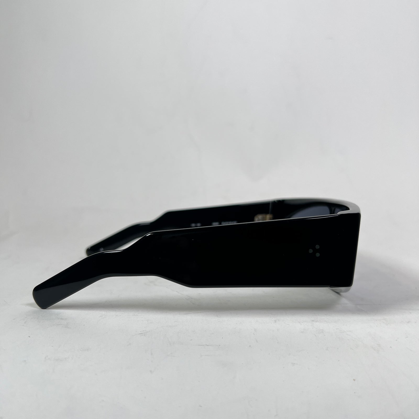 Rick Owens Black Gene Sunglasses