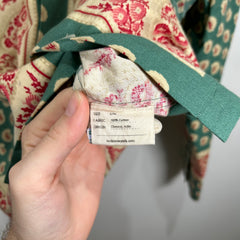 Bode Flower Print Long Sleeve Shirt Size L/XL